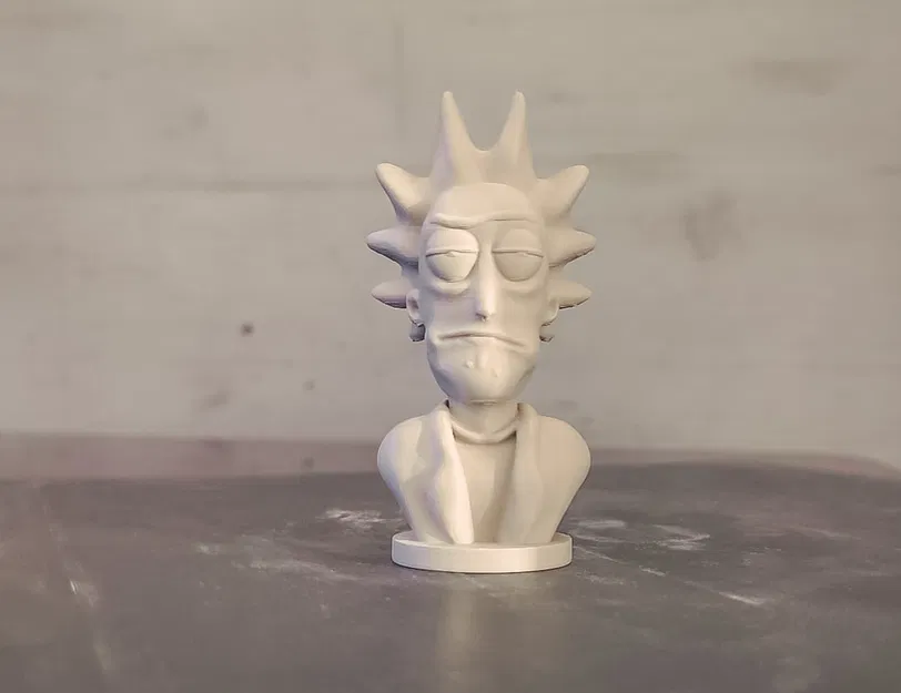 Rick và Morty - Rick Sanchez - Tượng Bán Thân - Image 3