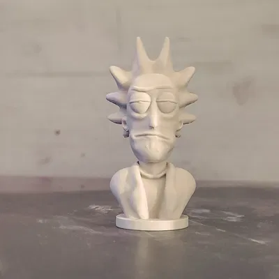 Rick và Morty - Rick Sanchez - Tượng Bán Thân
