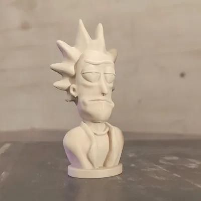 Rick và Morty - Rick Sanchez - Tượng Bán Thân