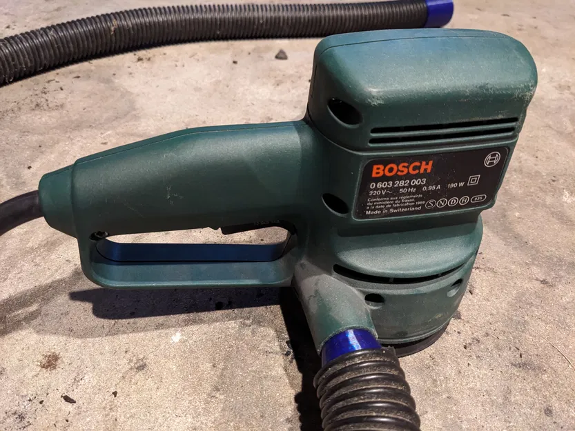 Bộ Chuyển Đổi Máy Hút Bụi Xưởng sang Máy Chà Nhám Quỹ Đạo (32/40 ID/OD --> Bosch PEX 115) - Image 1