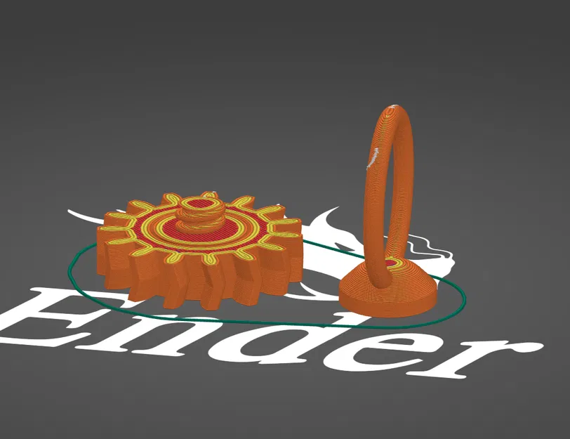 Nhẫn Fidget - Bánh Răng In Liền Với Ốc Vít - Image 5