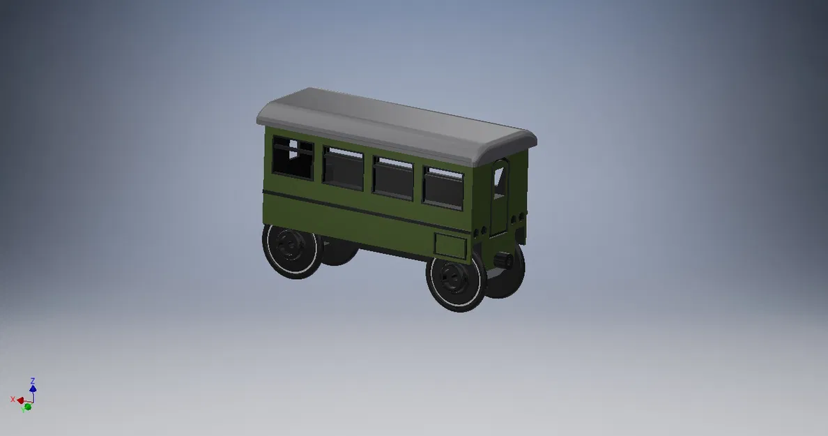 Mô hình Wagon Đường Ray Bằng Gỗ Cá Nhân - Image 3