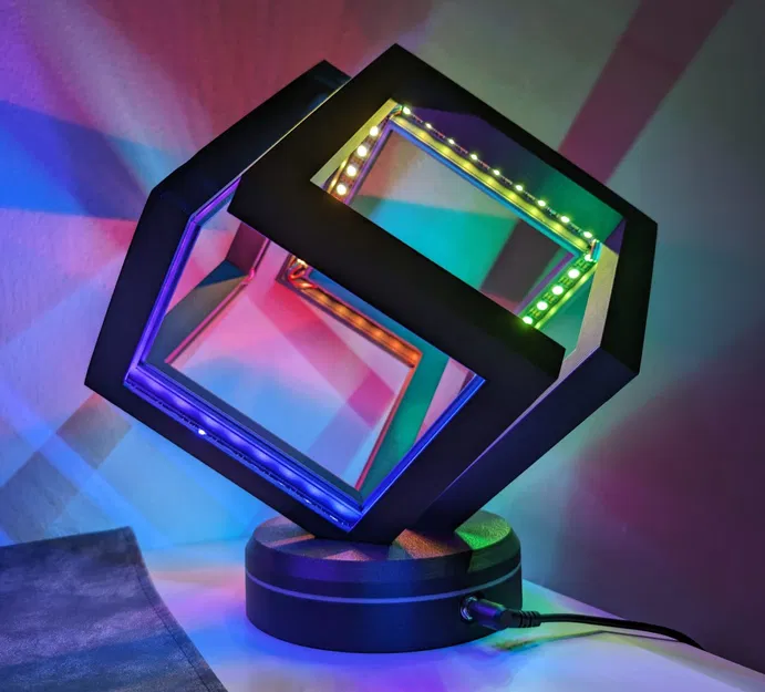 Đế Điện Tử Phẳng Cho Đèn Khối Lập Phương Vô Cực - Image 1