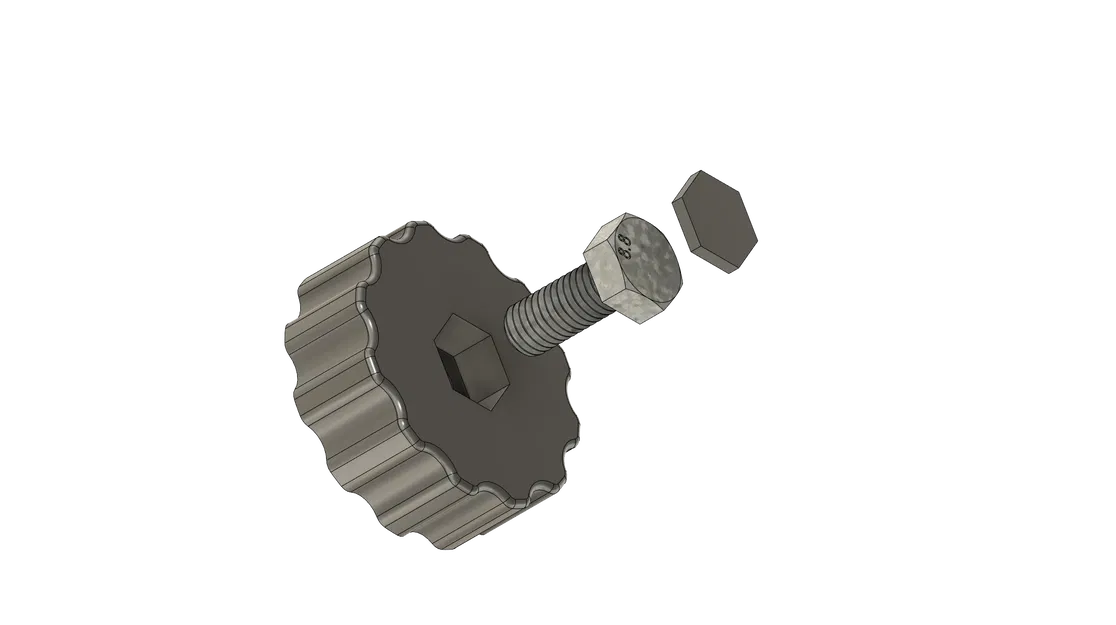 Vít tay cho máy xay thịt (M8) - Image 1