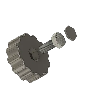 Vít tay cho máy xay thịt (M8)