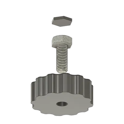 Vít tay cho máy xay thịt (M8)