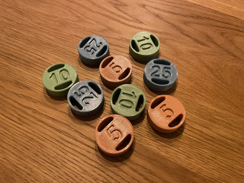 Fisher Price Cash Register Coins (Model 2073) - Image 1