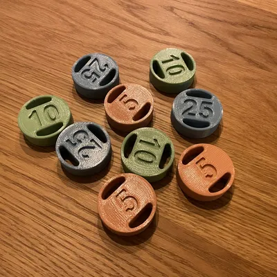 Fisher Price Cash Register Coins (Model 2073)