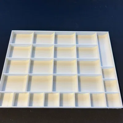 Tray Đếm Vít với Nắp Đi Tới