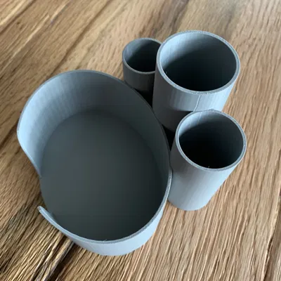 Tạm giữ miếng bông cotton và ống