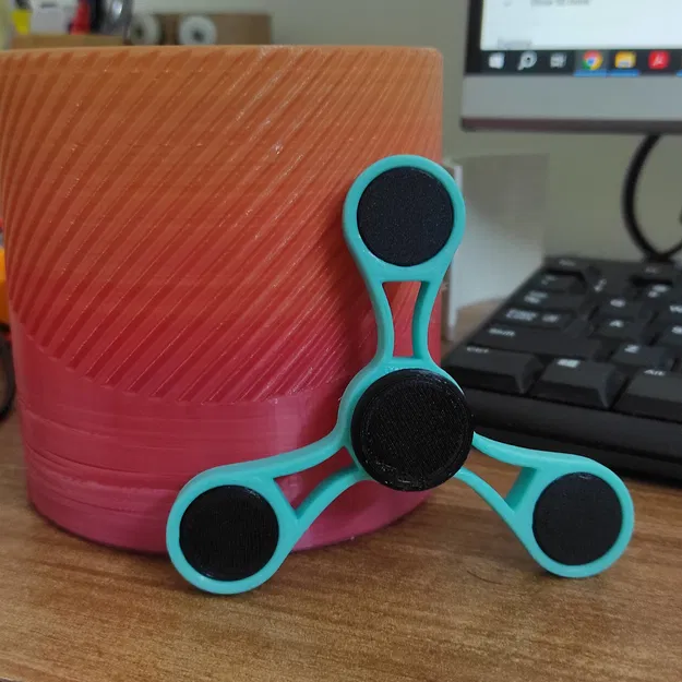 Spinner fidget | Không cần vòng bi cần thiết | 100% 3D in - Image 1