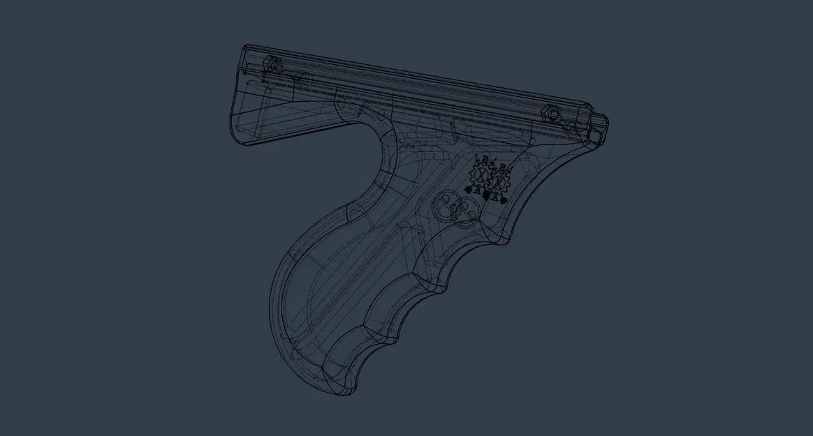 Tay Cầm Picatinny Kiểu Máy Chữ - Image 1