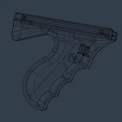 Tay Cầm Picatinny Kiểu Máy Chữ