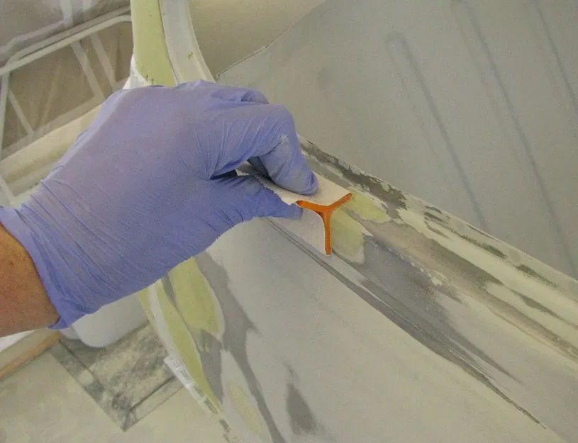 Dụng cụ chà nhám cửa sổ sau xe Classic Mini - Image 2