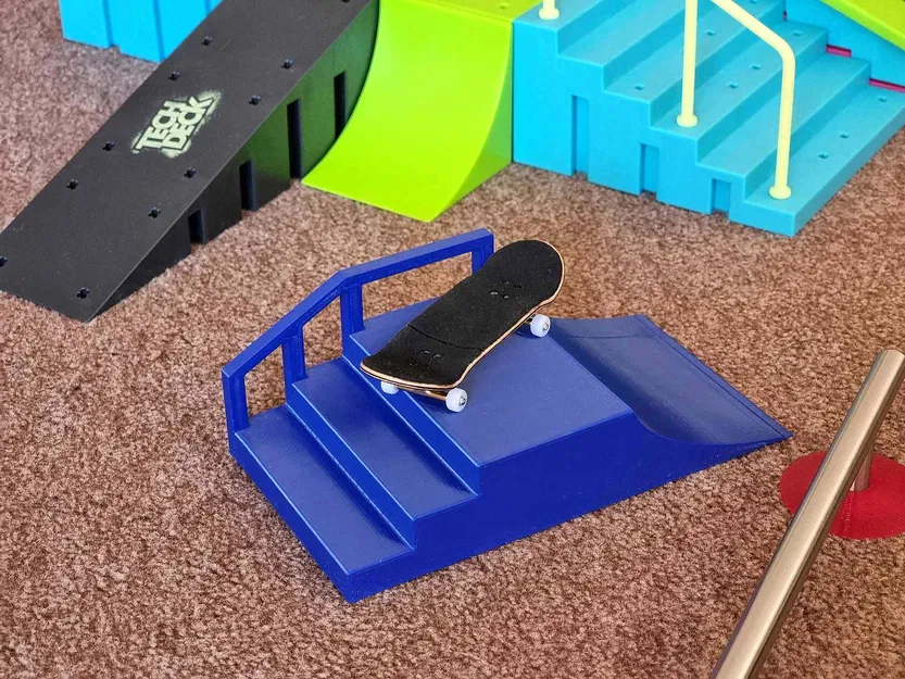 Đường Trượt, Thanh Ray và Cầu Thang Cho Fingerboard - Image 2