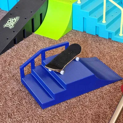 Đường Trượt, Thanh Ray và Cầu Thang Cho Fingerboard