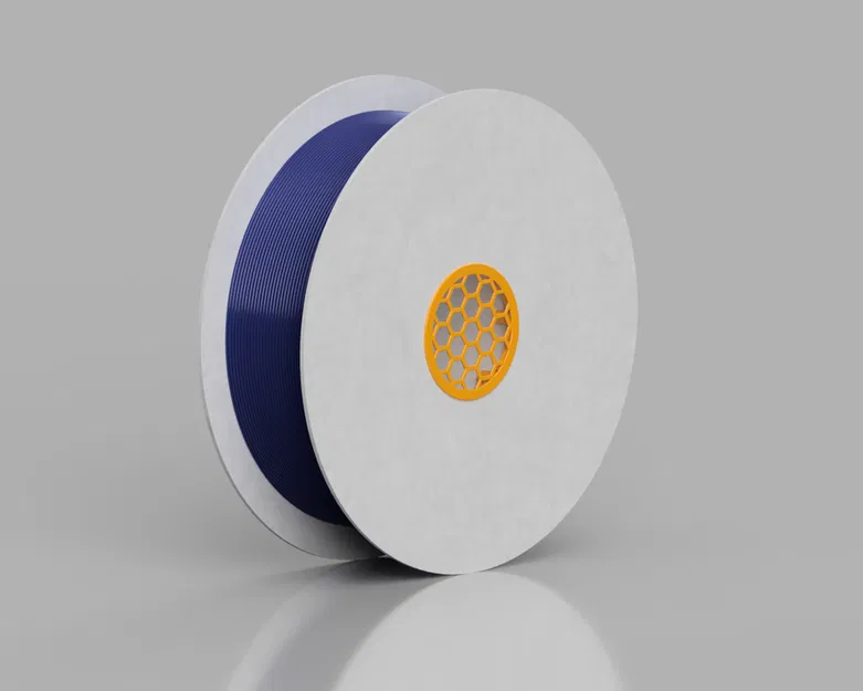 Nắp đậy cho cuộn filament JAYO bằng giấy carton, dùng cho gel silica trong túi organza - Image 2