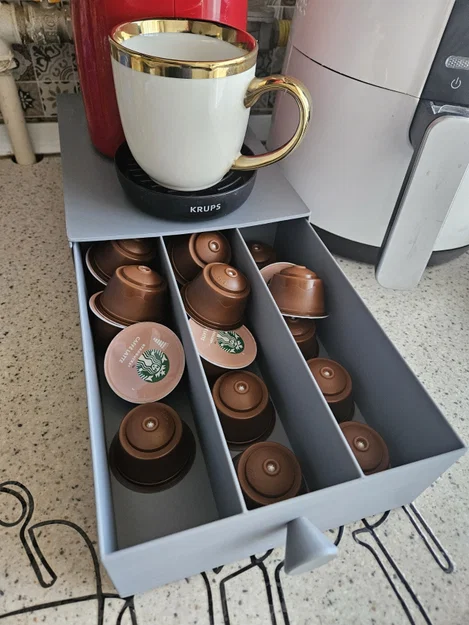 Giá đỡ máy Nescafe Dolce Gusto có khay đựng viên nang - Image 3