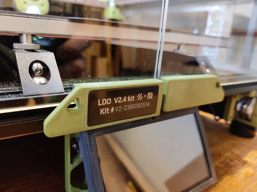 Tấm Biển Số Tay Nắm Cửa Bộ Kit LDO Voron v2.4 - Image 2