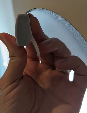 Chặn cửa kính chống lóa hình oval - Image 2