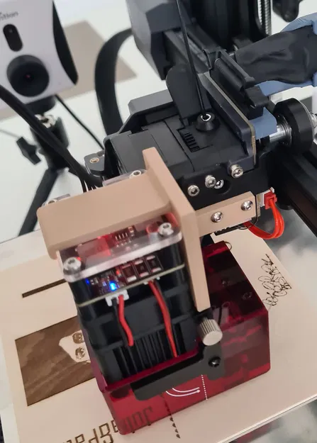 Gắn Laser Cho Ender 3 S1 Không Cần Tháo Extruder - Image 2