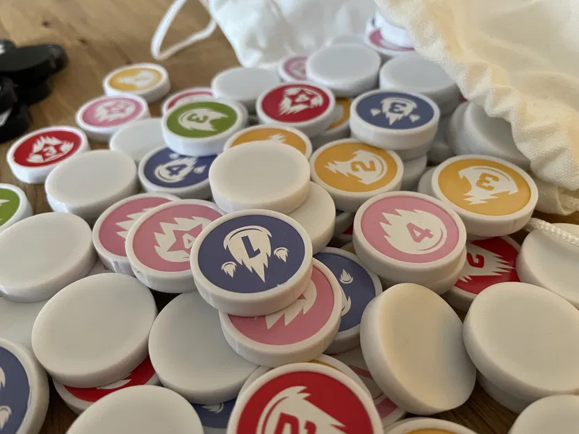 Giá Đựng Token Theo Thông Số (Bản Chỉnh Sửa OpenSCAD) - Image 1