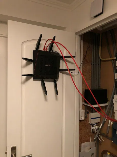 Khuôn Mẫu Giá Treo Tường Trần ASUS Router GT-AX11000 RT-AC5300 GT-AC5300 - Image 5