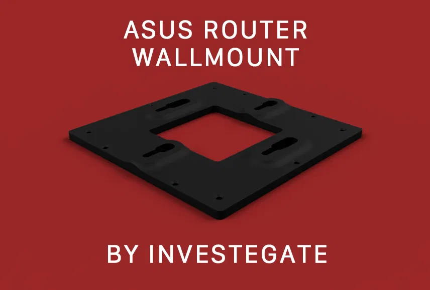 Khuôn Mẫu Giá Treo Tường Trần ASUS Router GT-AX11000 RT-AC5300 GT-AC5300 - Image 6