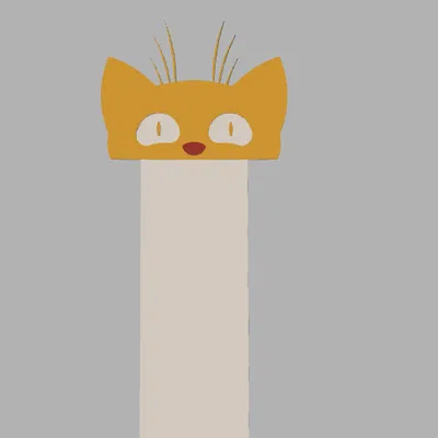 Kẹp Sách Hình Mèo