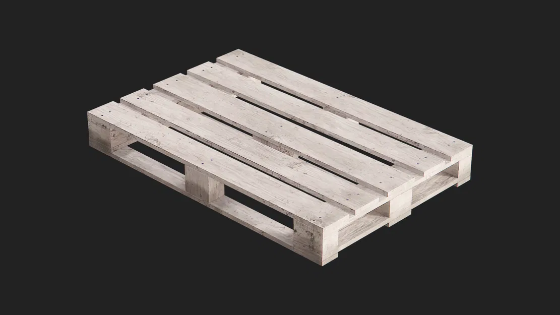 Mô Hình Pallet Gỗ - Image 1