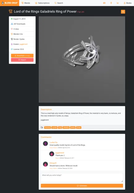 Nhẫn Nenya, Chiếc Nhẫn Sức Mạnh của Galadriel (Chúa tể những chiếc nhẫn) - Image 2