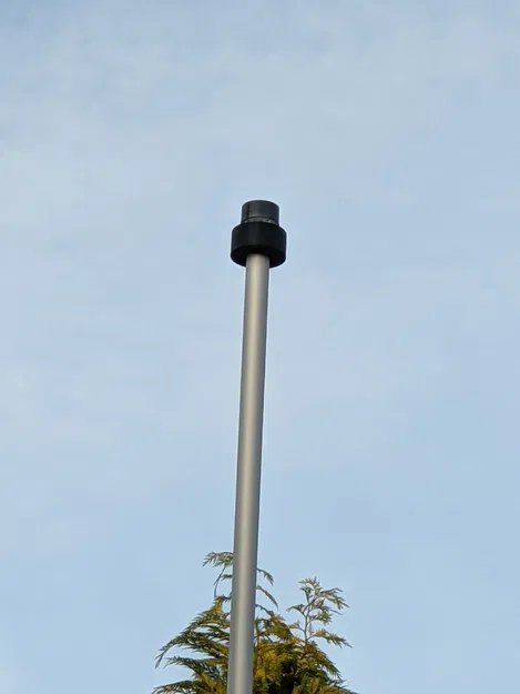 Giá đỡ máy đo gió Netatmo cho nắp đỉnh cột cờ - Image 4