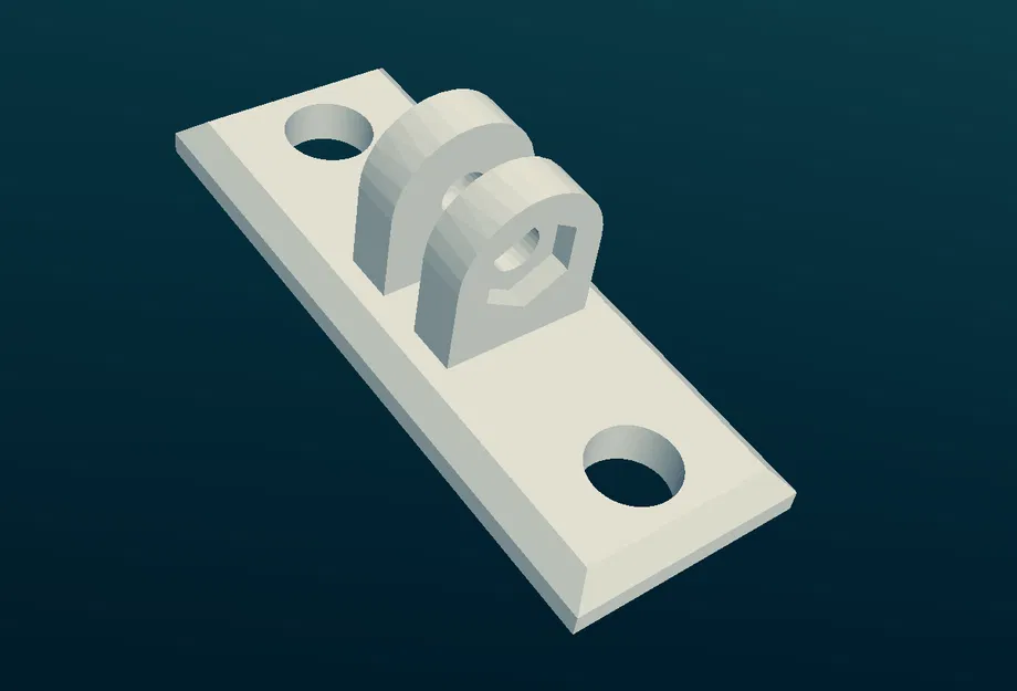 Giá đỡ camera Raspberry Pi kèm ốc cage nut - Image 3