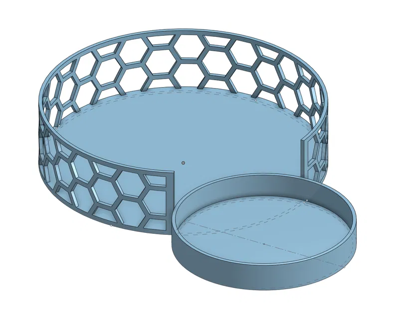 Khay Xúc Xắc Lục Giác cho Tháp Xúc Xắc Hiện Đại từ RAD3D - Image 1