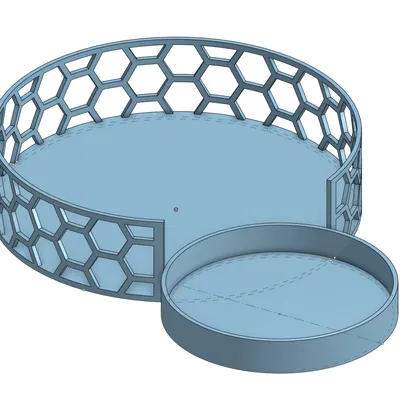 Khay Xúc Xắc Lục Giác cho Tháp Xúc Xắc Hiện Đại từ RAD3D