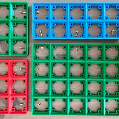 Gridfinity Baseplate Bắt Vít Được