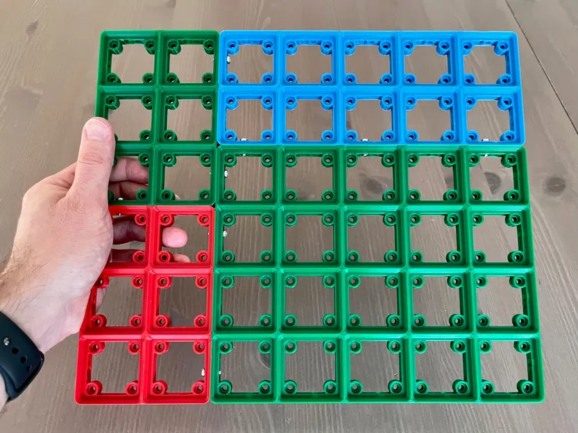 Gridfinity Baseplate Bắt Vít Được - Image 2