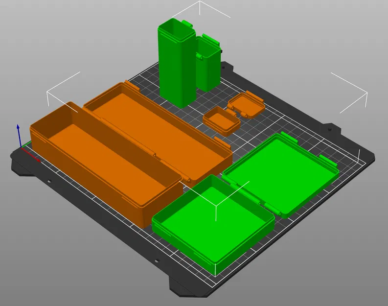 Hộp Đựng Đồ Tổ Chức Có Nắp Gài - Image 2