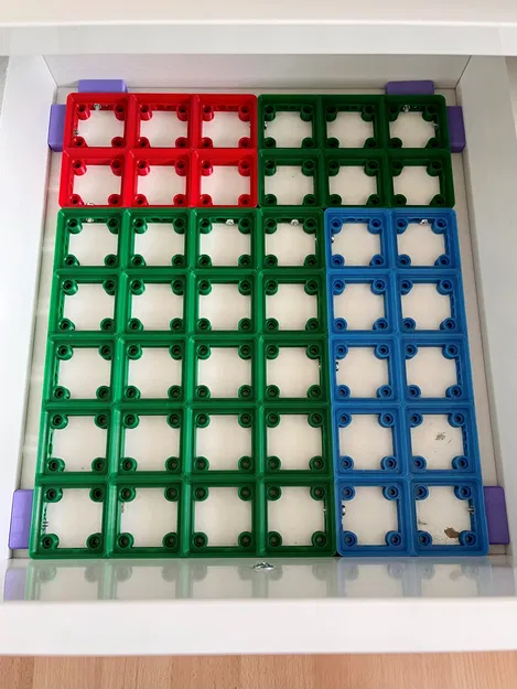 Gridfinity Baseplate Bắt Vít Được - Image 5