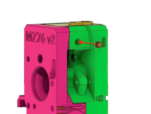 Vỏ quạt Bondtech BMG Prusa MK3S/MK2.5S v2 FDM in được + RHD ver.C - Image 4