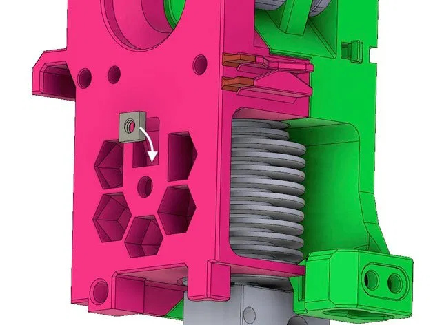 Vỏ quạt Bondtech BMG Prusa MK3S/MK2.5S v2 FDM in được + RHD ver.C - Image 7