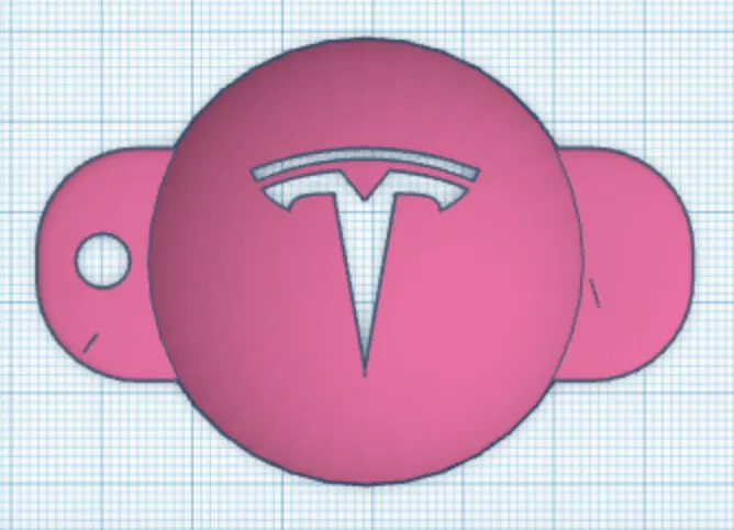 Khuôn Dập Logo Tesla Đánh Dấu Bóng Golf - Image 1