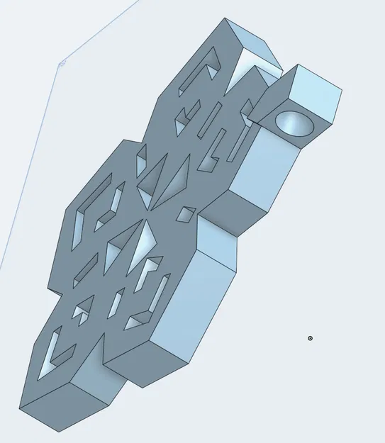 Mặt dây chuyền và đồ trang trí hình bông tuyết - Image 1