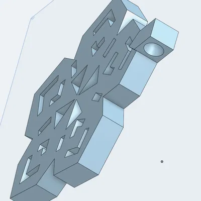 Mặt dây chuyền và đồ trang trí hình bông tuyết