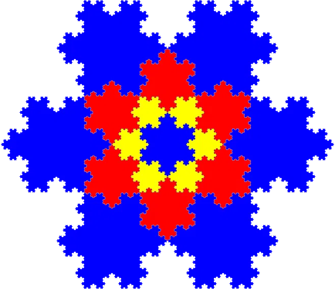 Cây Thông Noel - Bông Tuyết Koch Đôi - Image 2