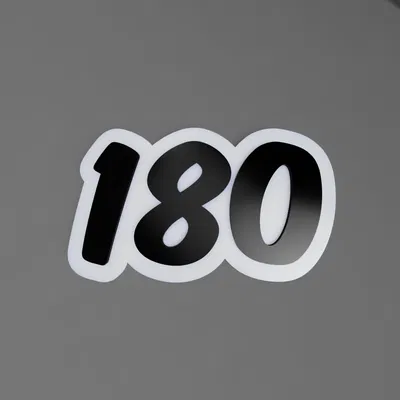 Biển 180 / Biển Báo 180 Darts