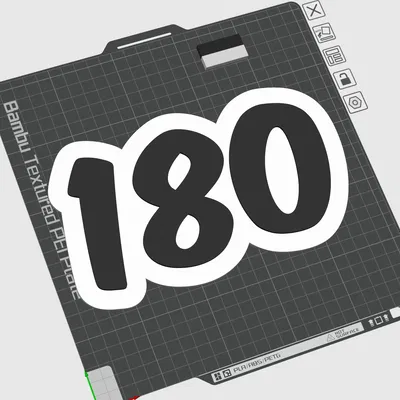 Biển 180 / Biển Báo 180 Darts