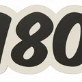 Biển 180 / Biển Báo 180 Darts - Thumbnail 3