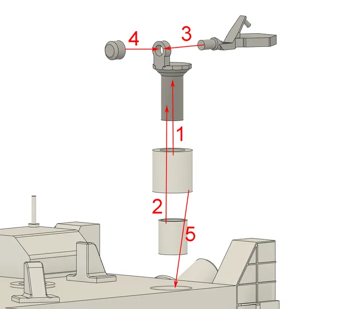 Mô hình Xe tự hành Sao Hỏa M2020 Perseverance - Image 3