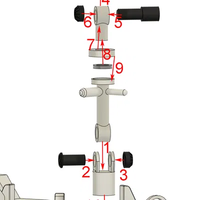 Mô hình Xe tự hành Sao Hỏa M2020 Perseverance